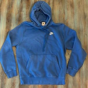 Nike blue hoodie S
